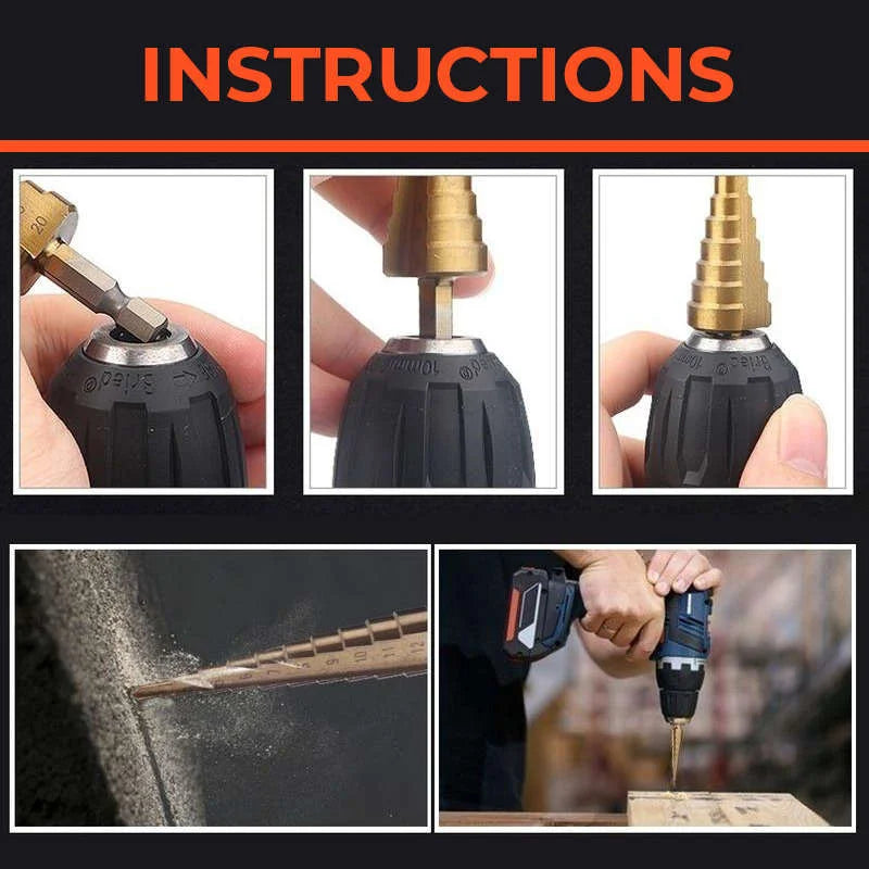 Handyteks™ Titanium Plating Drill Bit Set(6pcs)