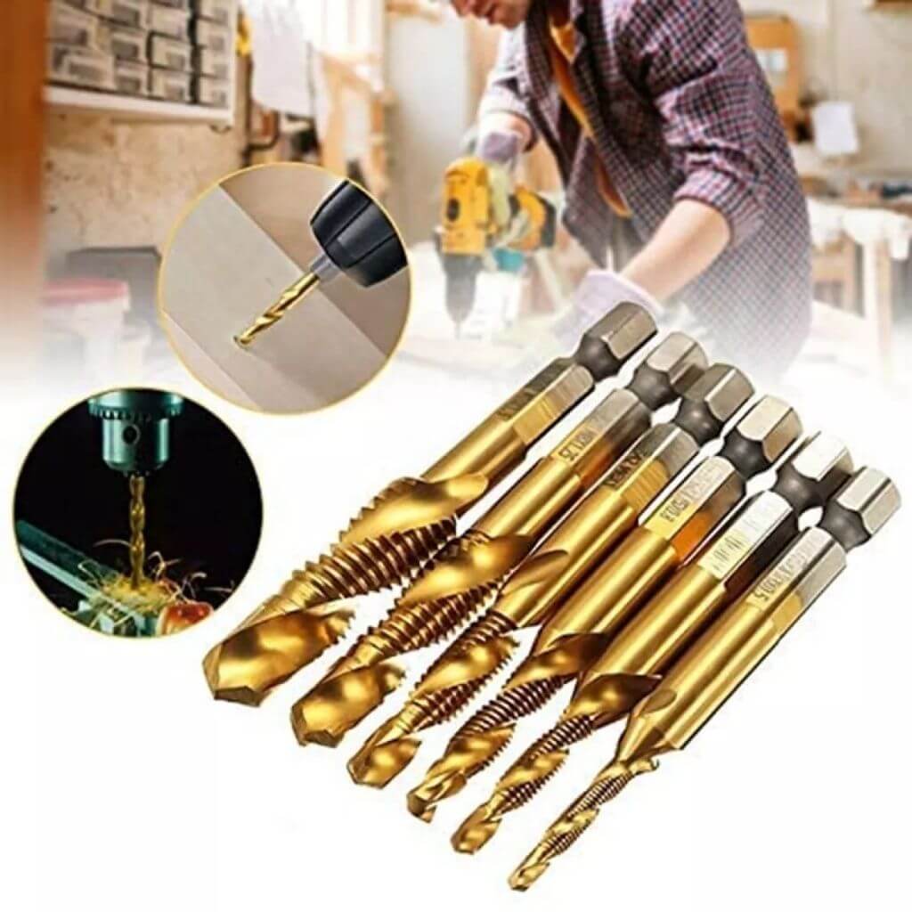Handyteks™ Cobalt PowerDrill Set (6 pcs)